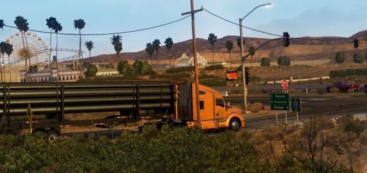 1.14 Update news and  Across the desert in American Truck Simulator 1