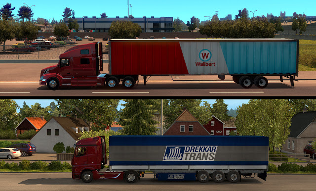American Truck Simulator Tractor-trailer Challenges