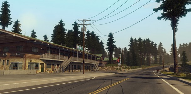 Screenshots from American Truck Simulator 4