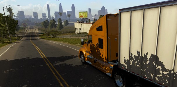 Screenshots from the latest build of American Truck Simulator 1