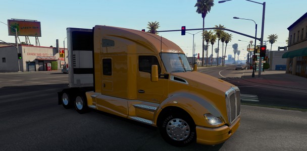 Screenshots from the latest build of American Truck Simulator 6