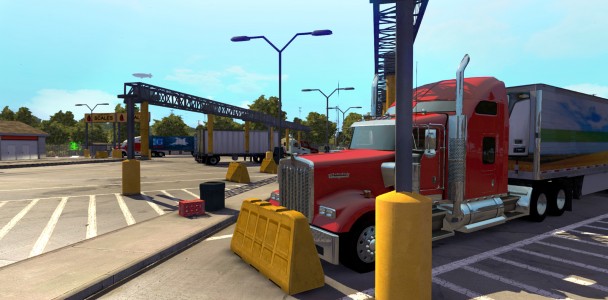 Weigh Stations New feature in American Truck Simulator2