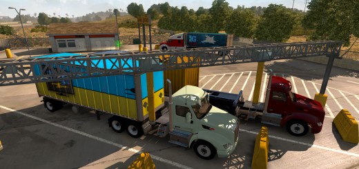 Weigh Stations New feature in American Truck Simulator3