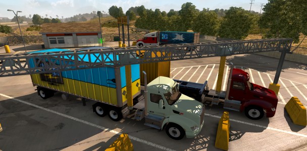 Weigh Stations New feature in American Truck Simulator3