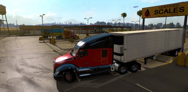 Weigh Stations New feature in American Truck Simulator4