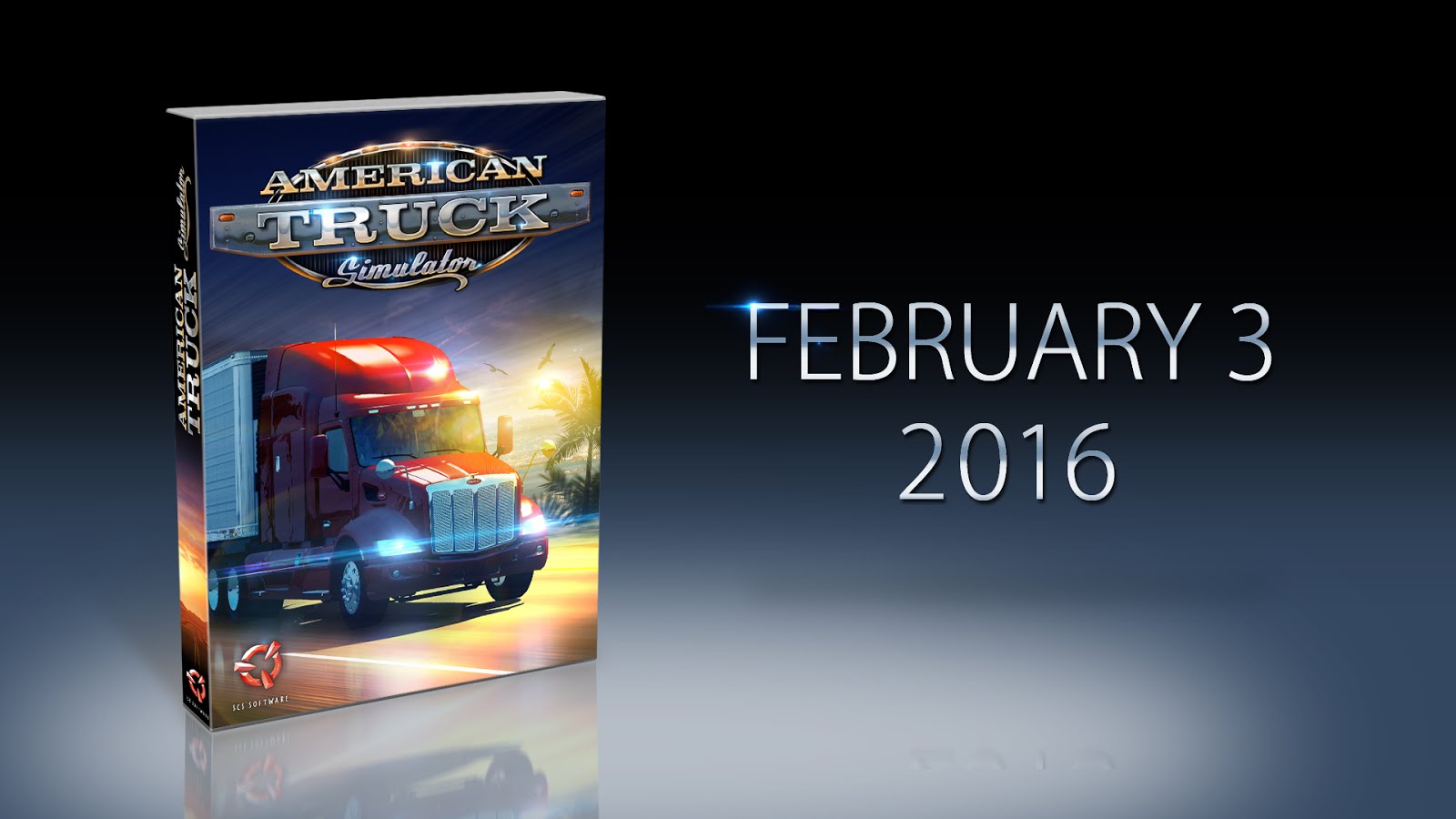 American Truck Simulator release date is February 3, 2016
